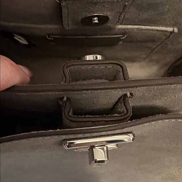 Kate Spade Phoebe hare gray suede small handbag-BNWT! 🤩 - Picture 10 of 10